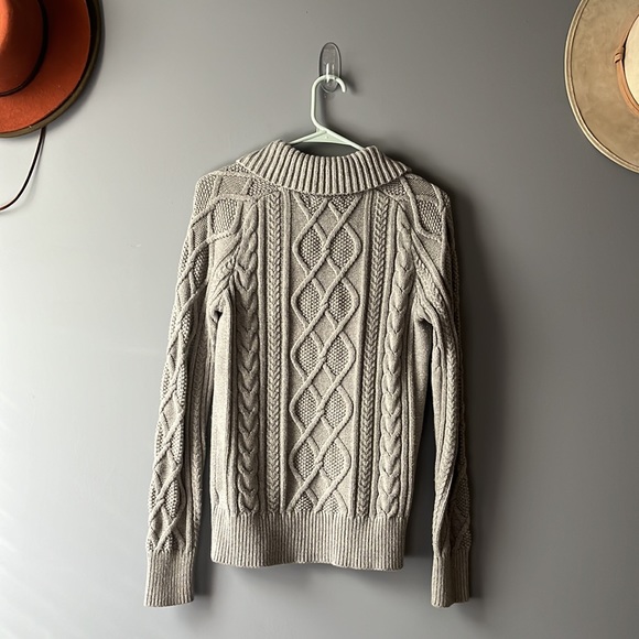 Eddie Bauer Cable Sweater - Picture 2 of 5